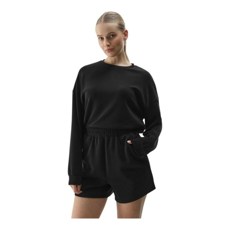 Bermuda 4F para mujer F324 - negro 3/3