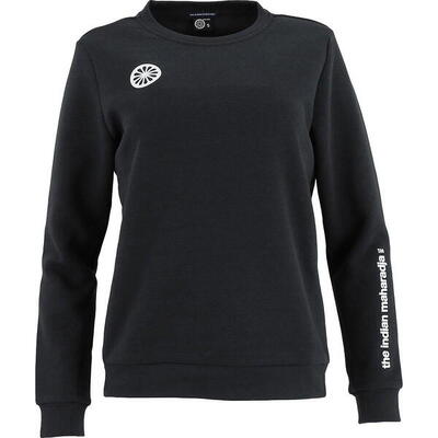 Indian maharadja classic crew sweater heren - zwart