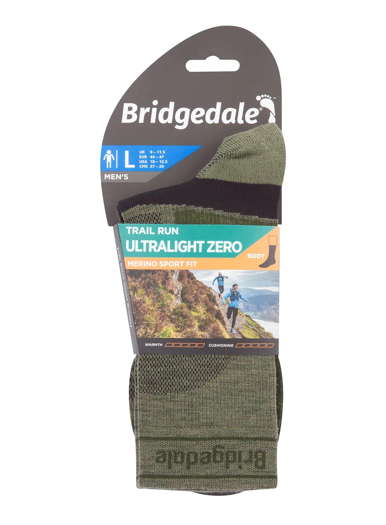 Skarpety biegowe męskie Bridgedale Trail Run Ultralight Zero Merino Sport Boot 2/5