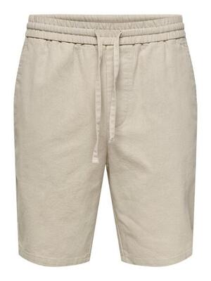 Linus korte broek heren short silver lining