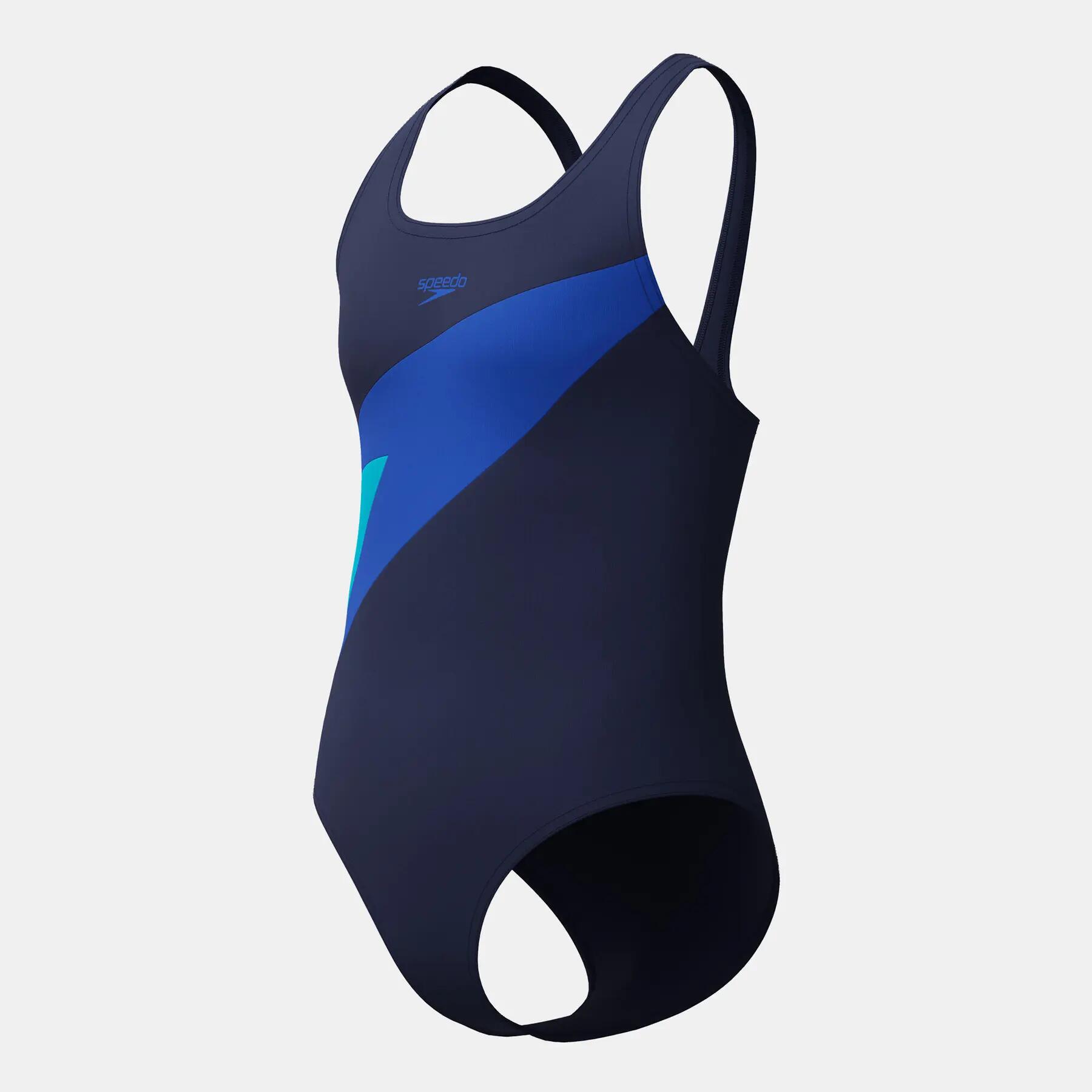 Dziewczęcy jednoczęściowy kostium kąpielowy Speedo H-boom Butterfly 3/4