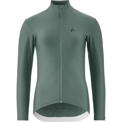 Fietsshirt - craft adv essence jersey lange mouw - s - dames - zwart - fietsshir