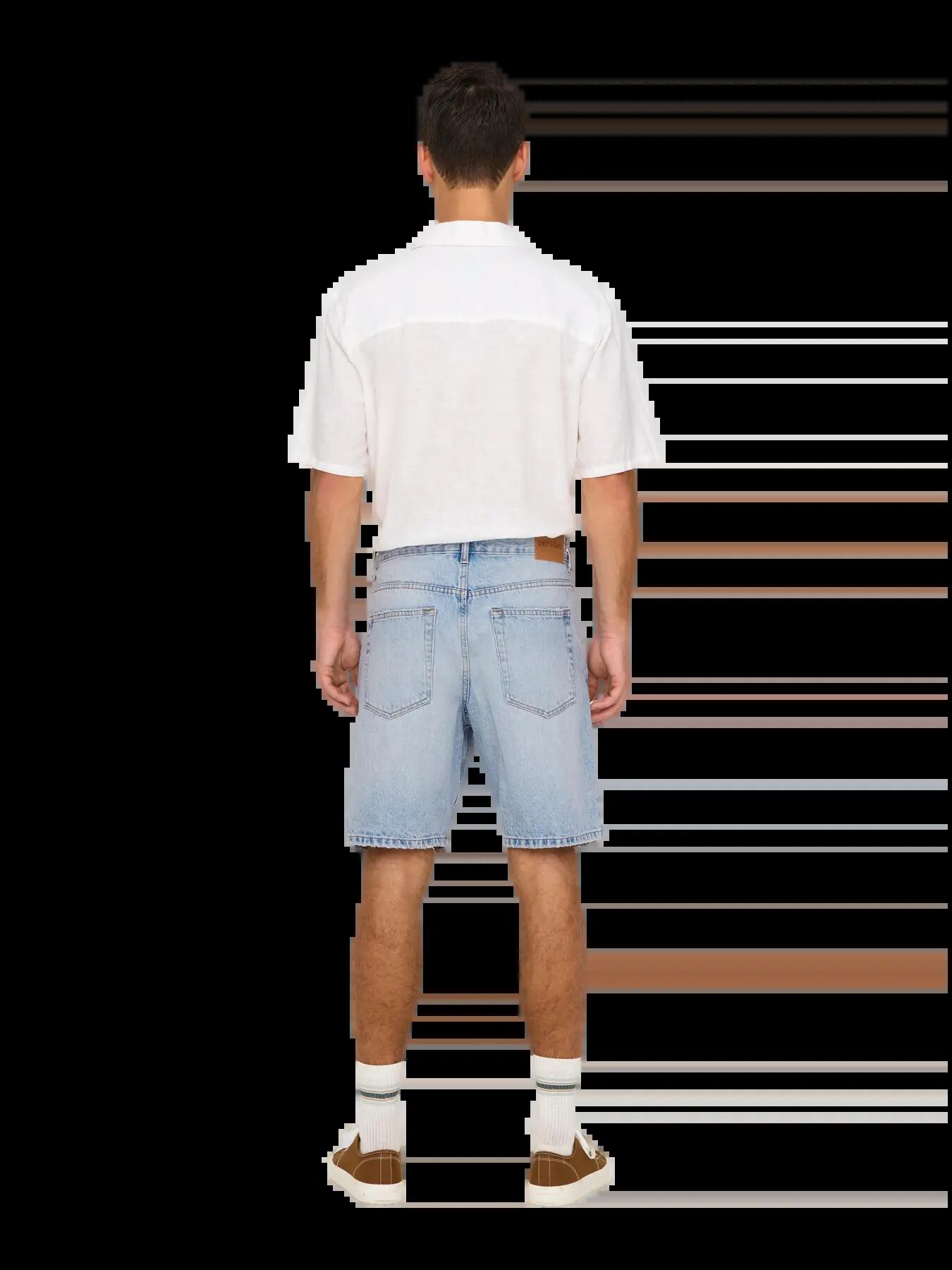 Edge Korte Broek Heren Short Light Blue Denim 6/6