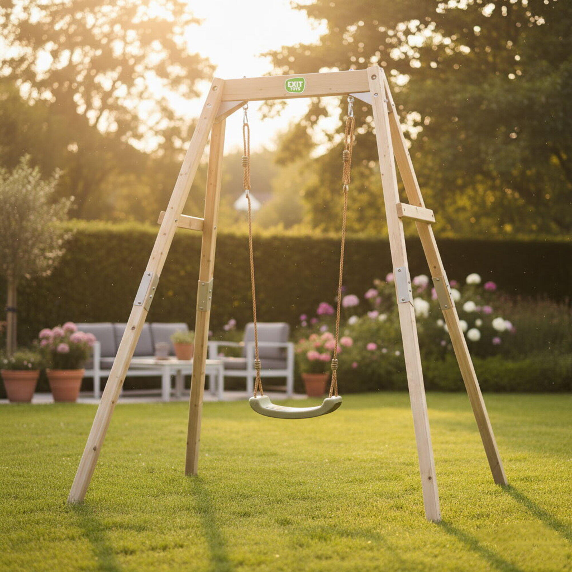 Balançoire en bois évolutive Silvi 3/7