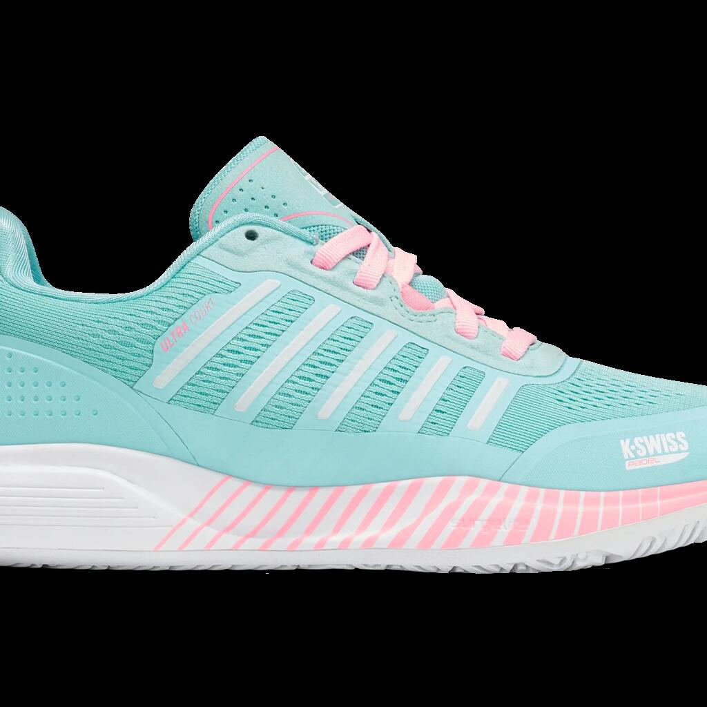 K-SWISS ULTRA COURT PADEL women’s tennis shoes, light blue, new