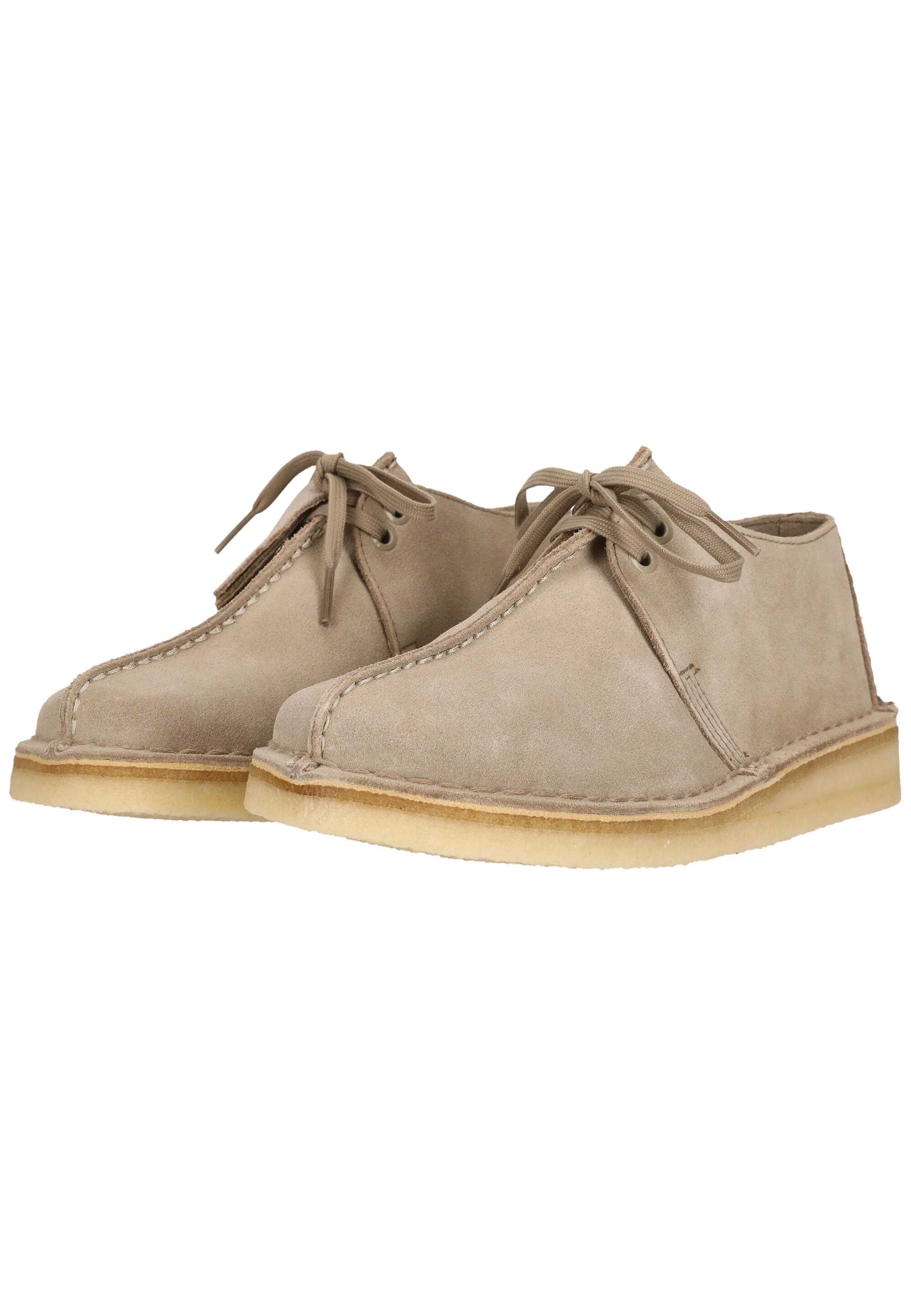 Schnürschuhe Desert Trek. Sand Suede 4/5