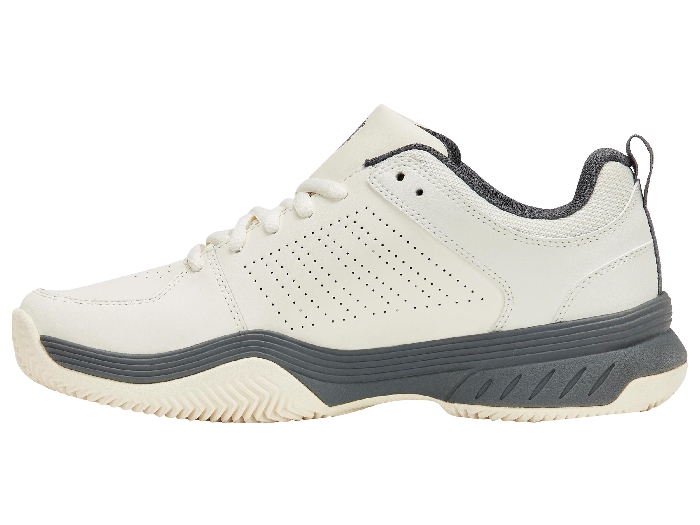 K- Swiss Tennisschuh Court Express 2 Clay creme/grau - Herren UK 8.5 (EU 42.5) 5/7
