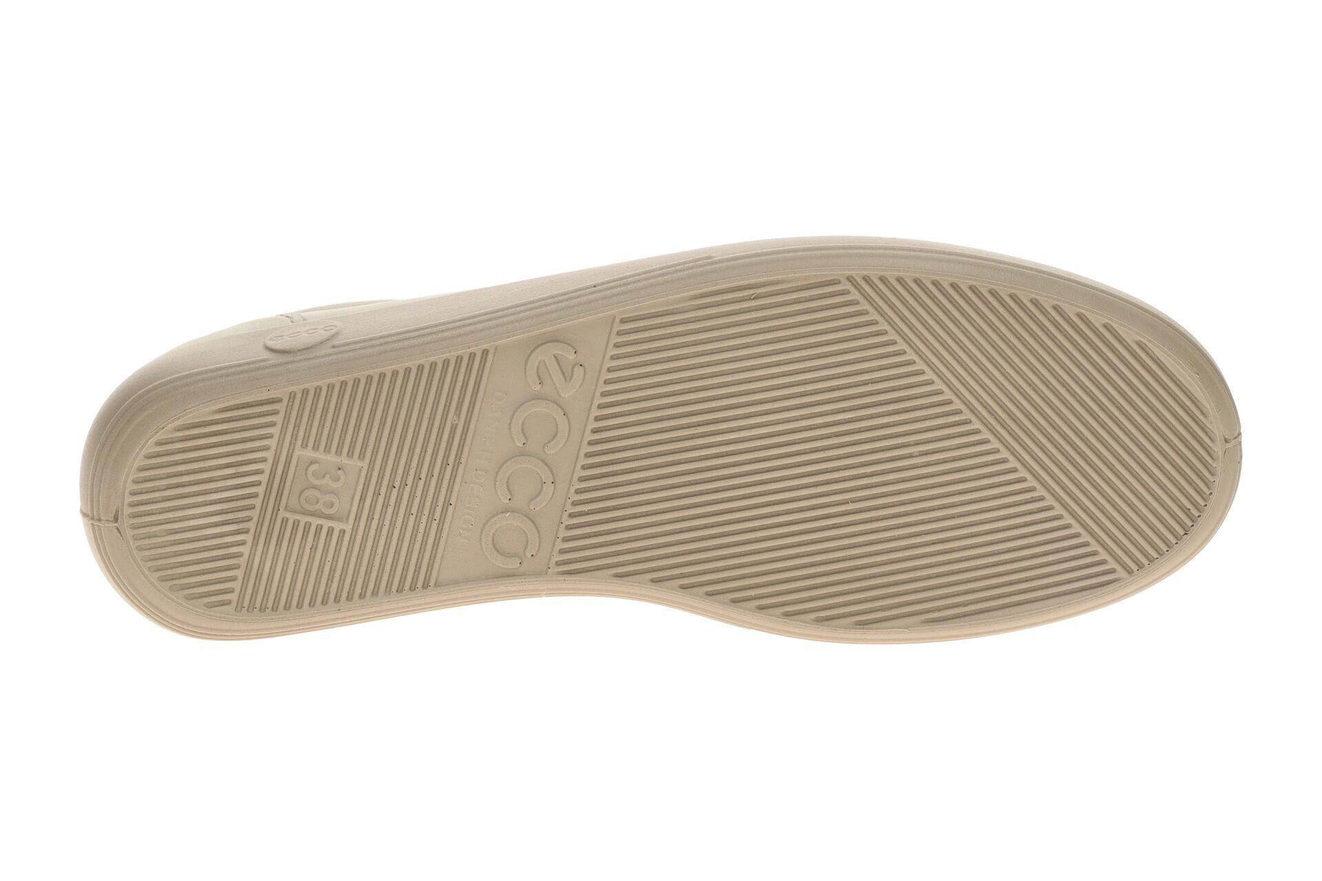 Ecco Soft 2 Schuhe grau Nubuck Schnürer 206503 7/7