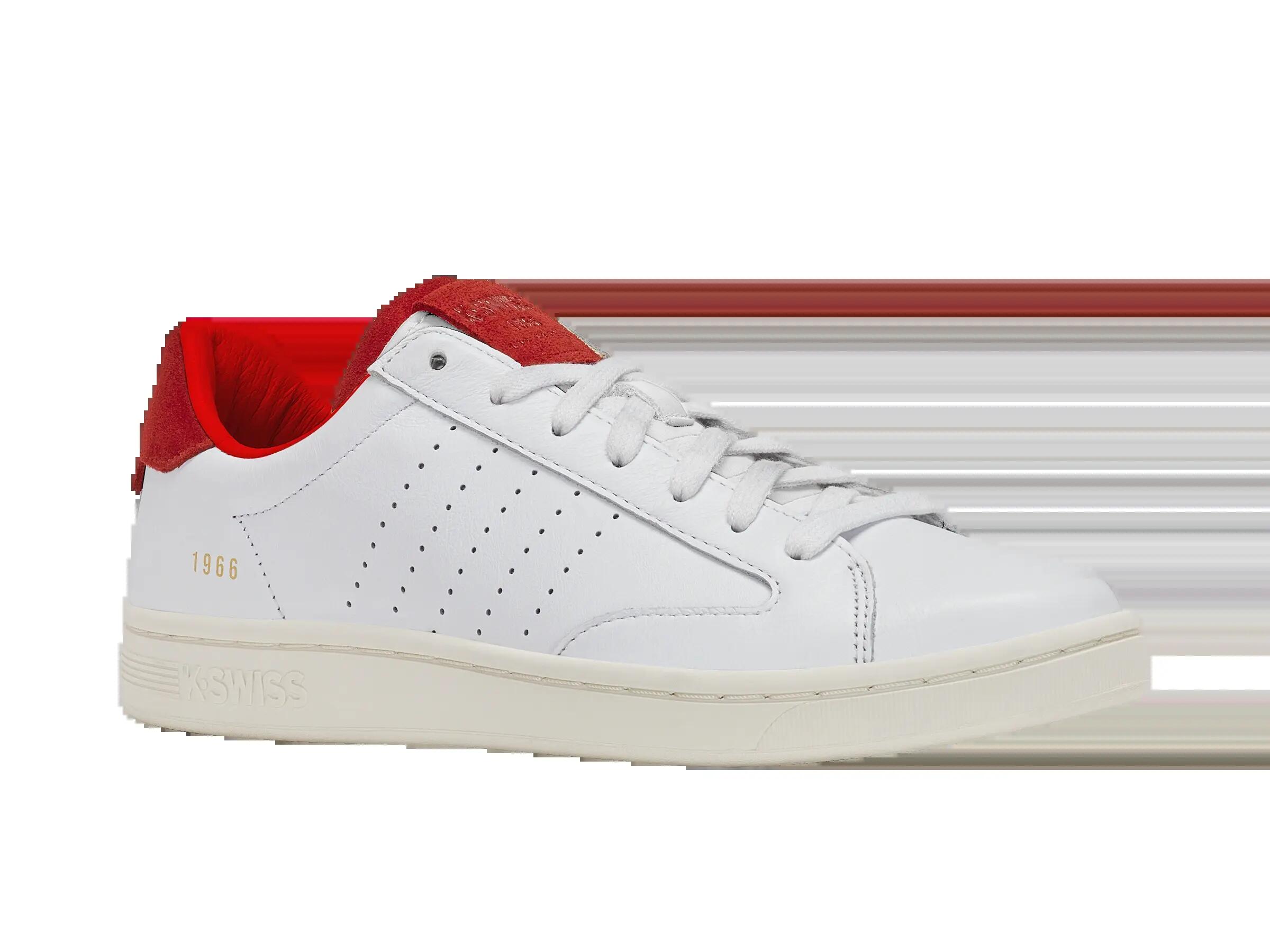 Sneakersy męskie K-swiss LOZAN KLUB LTH COURT STYLE białe (07263-113-M) 2/5