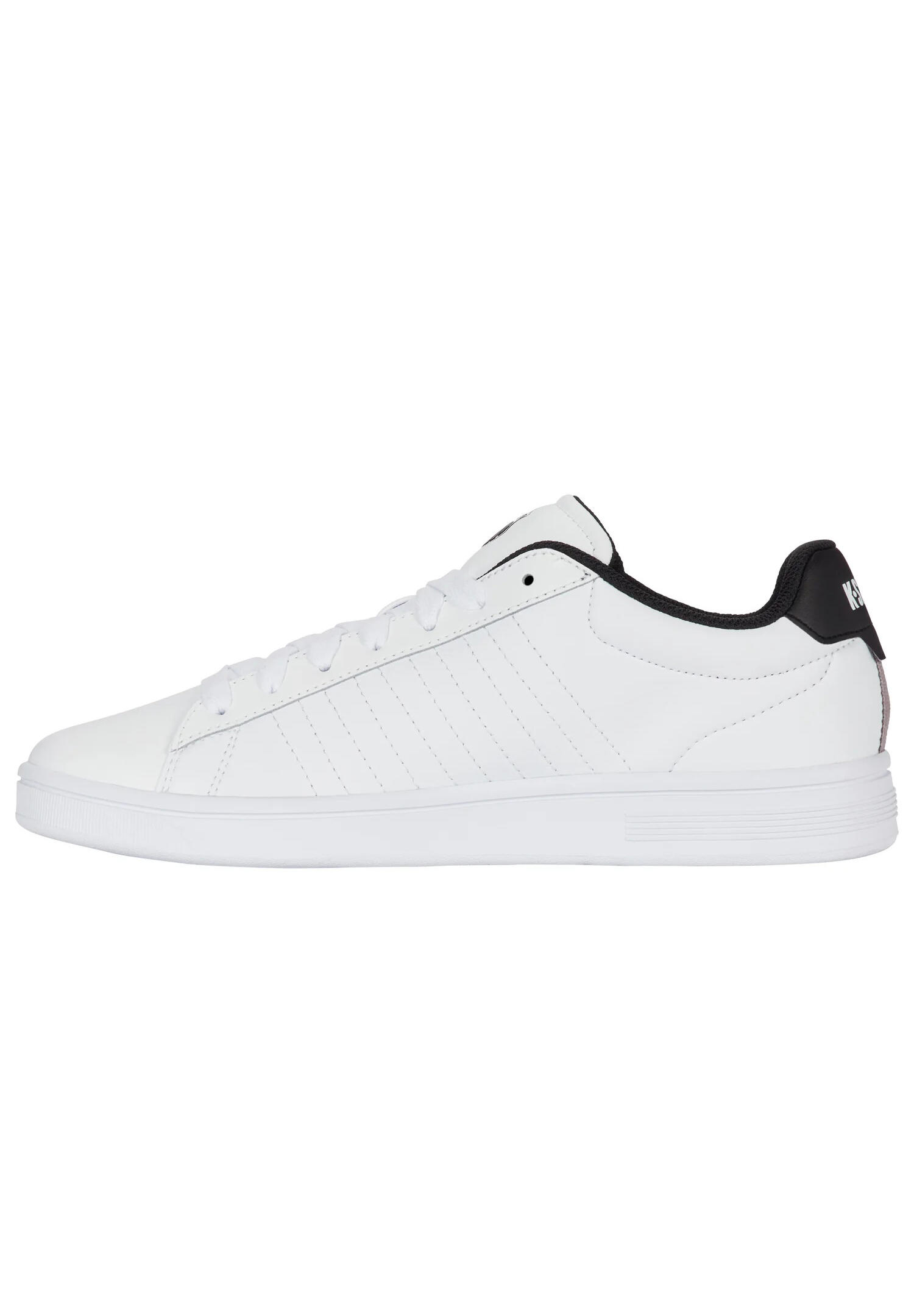 Zapatillas K-SWISS Court Shield II para hombre, blanco, corte bajo 2/6