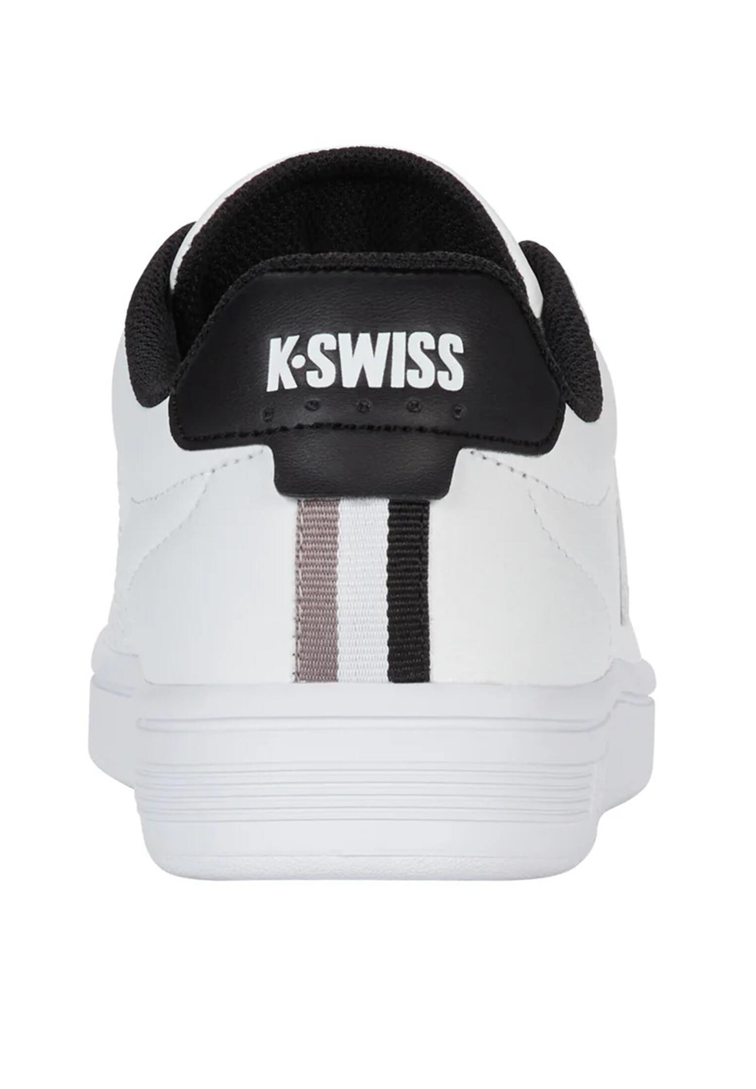 Zapatillas K-SWISS Court Shield II para hombre, blanco, corte bajo 5/6