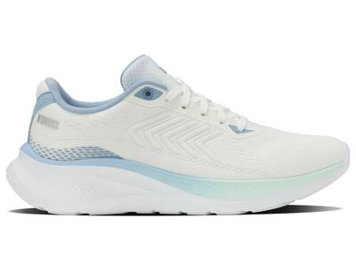 K-swiss selby, dames sneakers, wit-lichtblauw