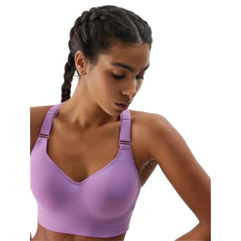Sujetador deportivo 4F Sport Bra F114 mujer violeta fluo magenta. 3/3