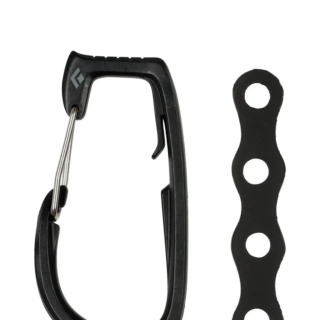 Karabinek sprzętowy Black Diamond Ice Clipper - black