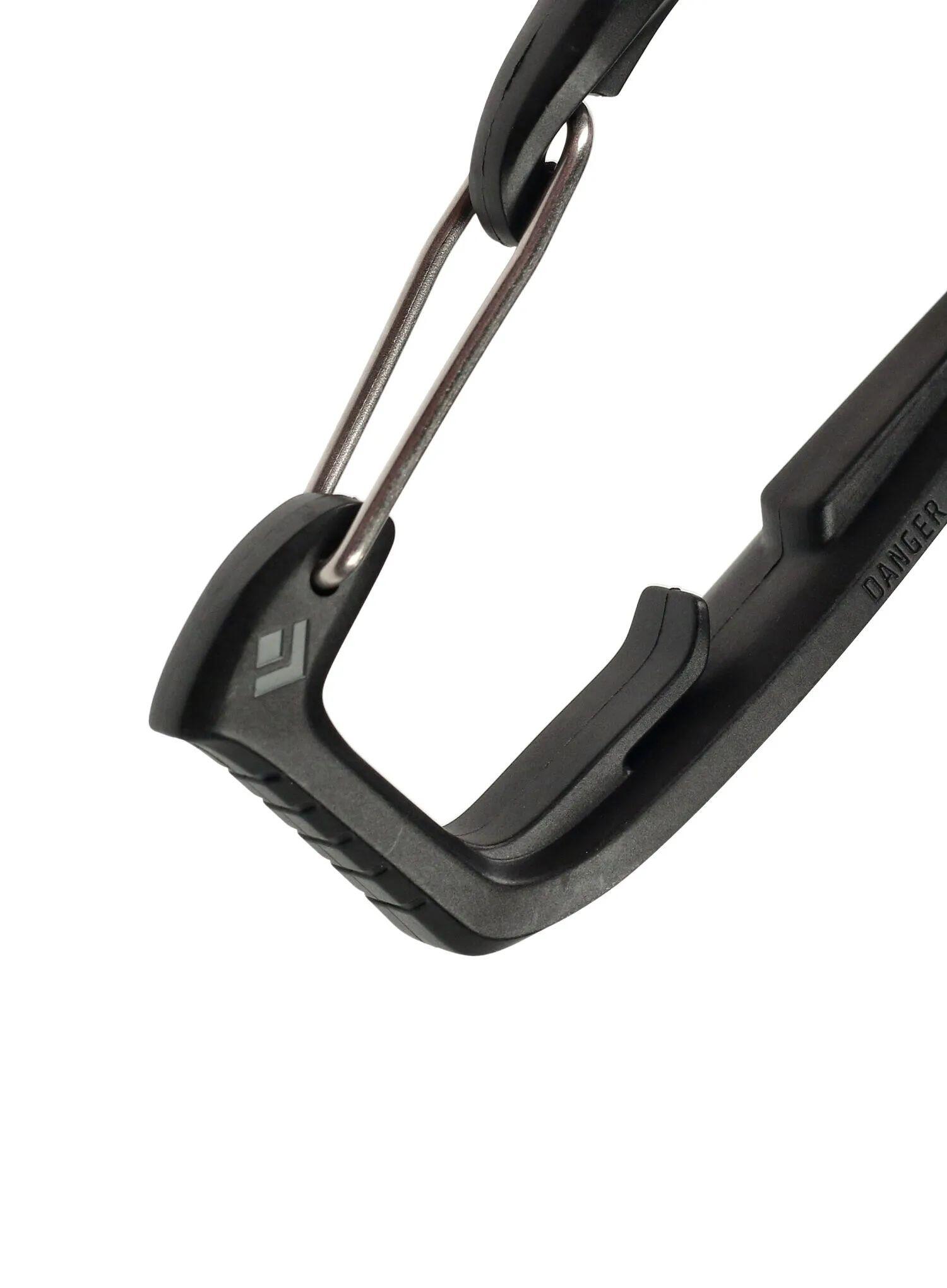 Karabinek sprzętowy Black Diamond Ice Clipper - black 7/7