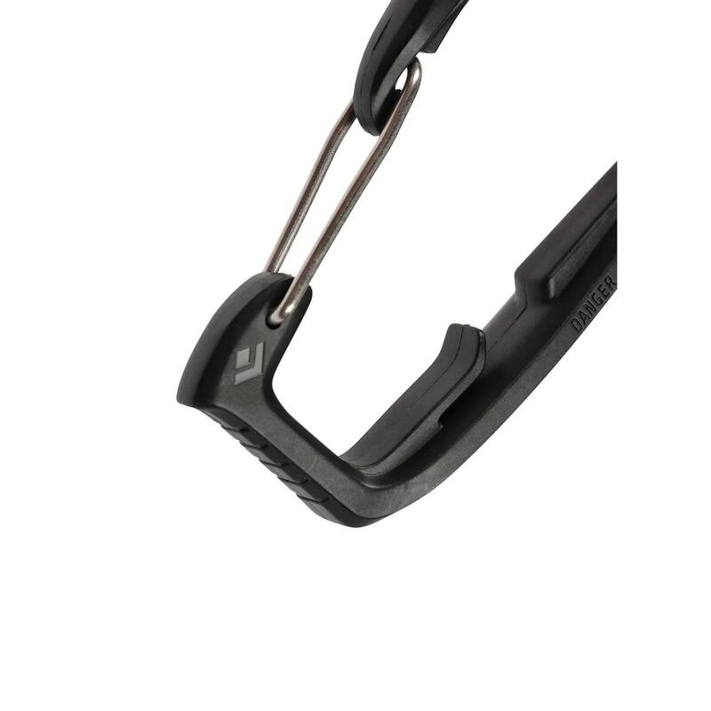 Karabinek sprzętowy Black Diamond Ice Clipper - black