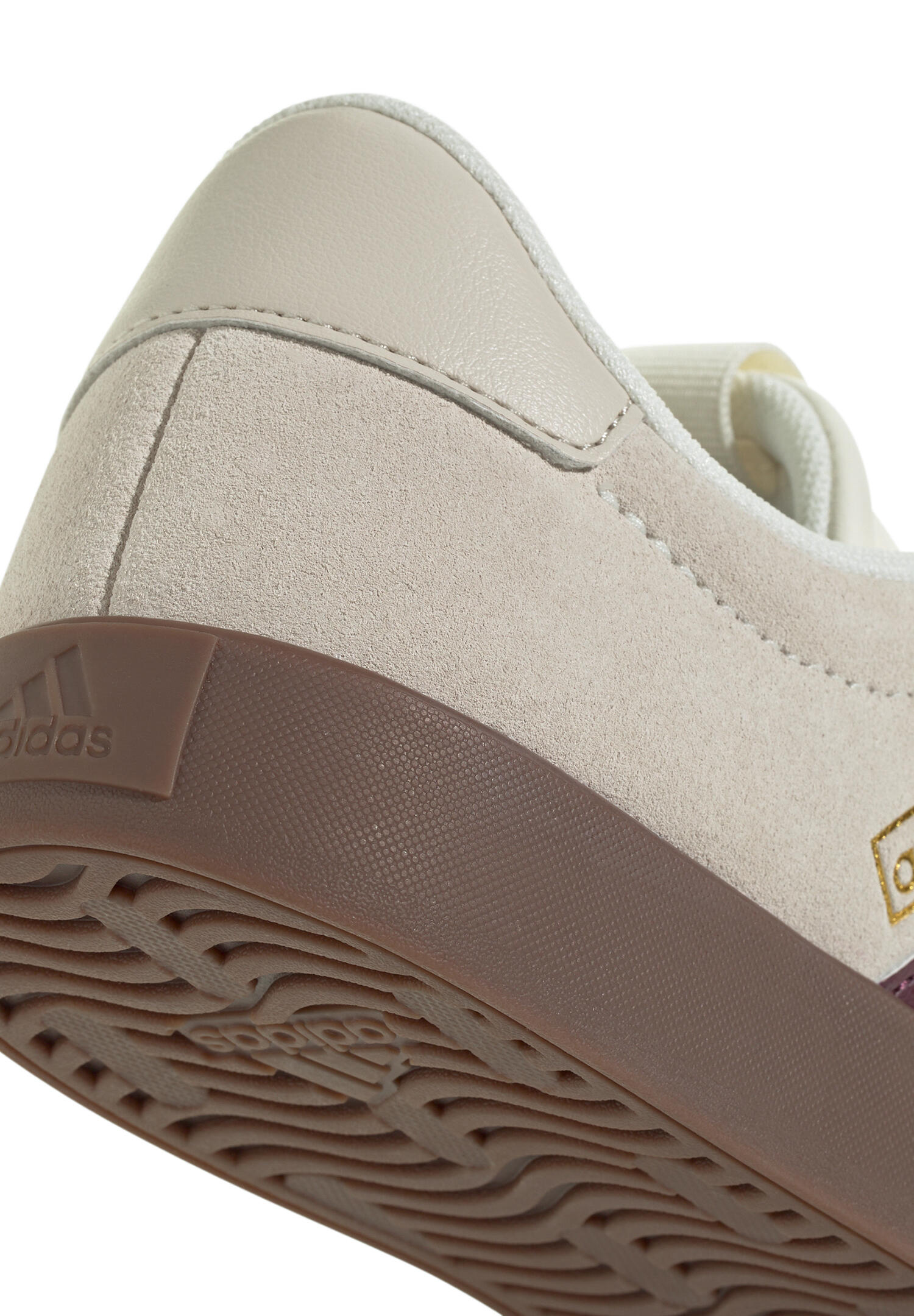 Adidas VL COURT 3.0 Damen Sneaker Schuhe KJ5140 Off White/Maroon/Gum 7/7