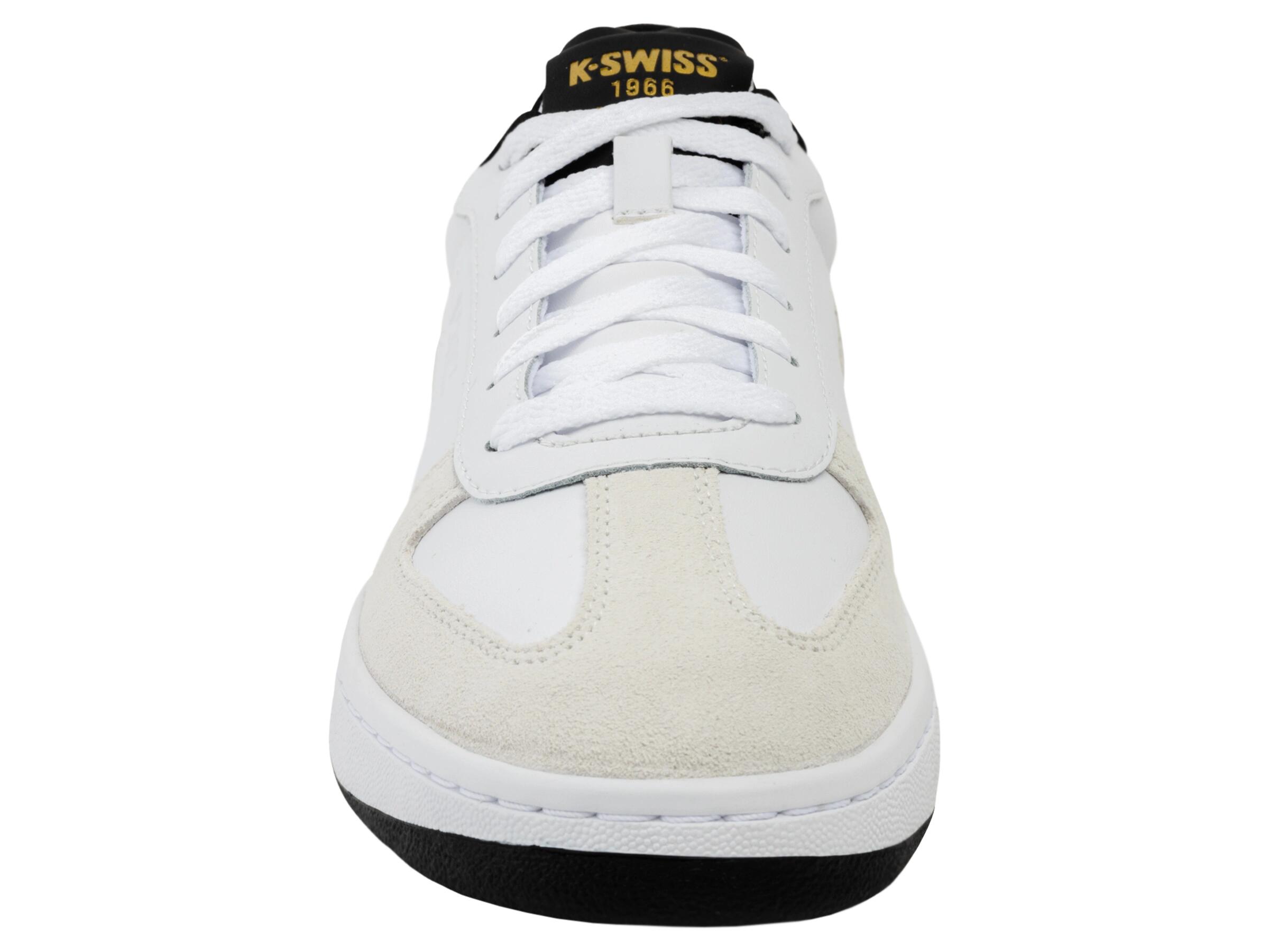 Zapatillas K-SWISS Court Varsity para hombre, blancas 3/5