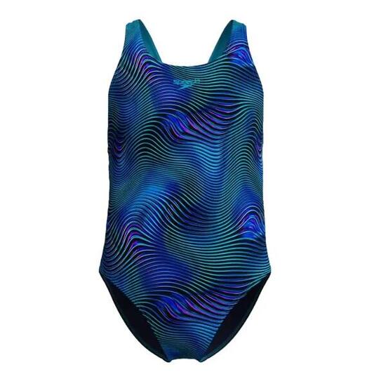 Maillot de bain 1 pièce fille Speedo Print Leaderb