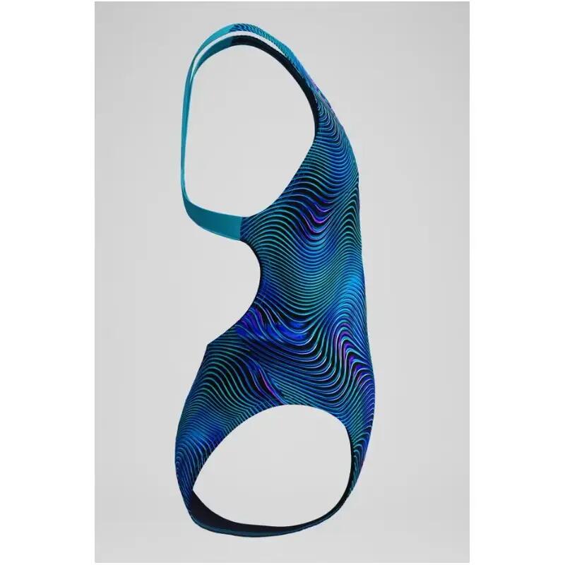 1-delig meisjes zwempak Speedo Print Leaderb 4/4
