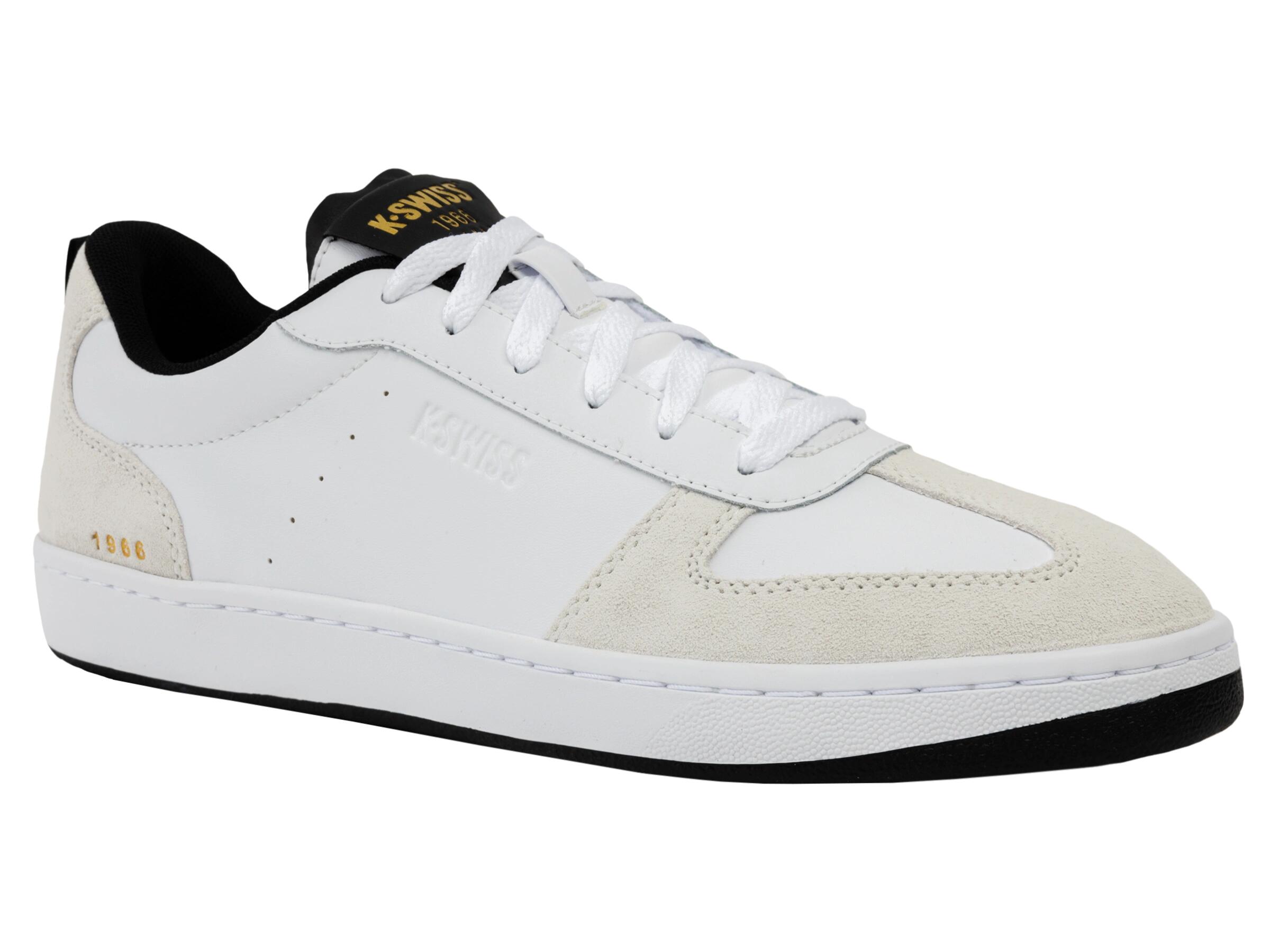 Zapatillas K-SWISS Court Varsity para hombre, blancas 2/5