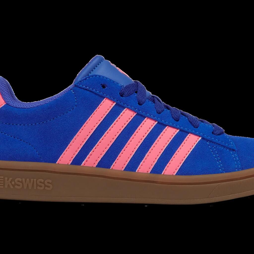 K-SWISS COURT TIEBRK II SDE women’s low-top sneakers, blue, navy blue