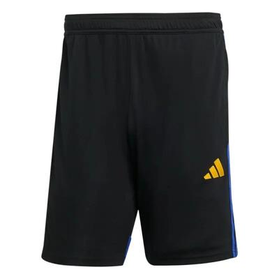 Adidas tiro 25 essentials korte broek - zwart/blauw heren
