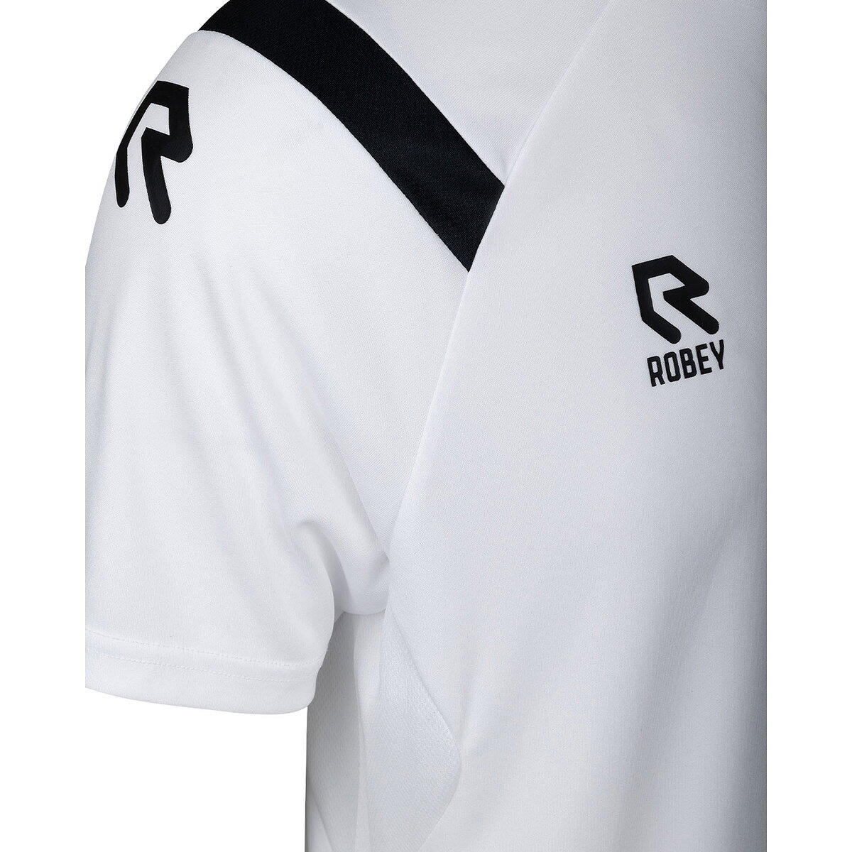 Robey Control Maillot Manches Courtes Homme - Blanc 2/4