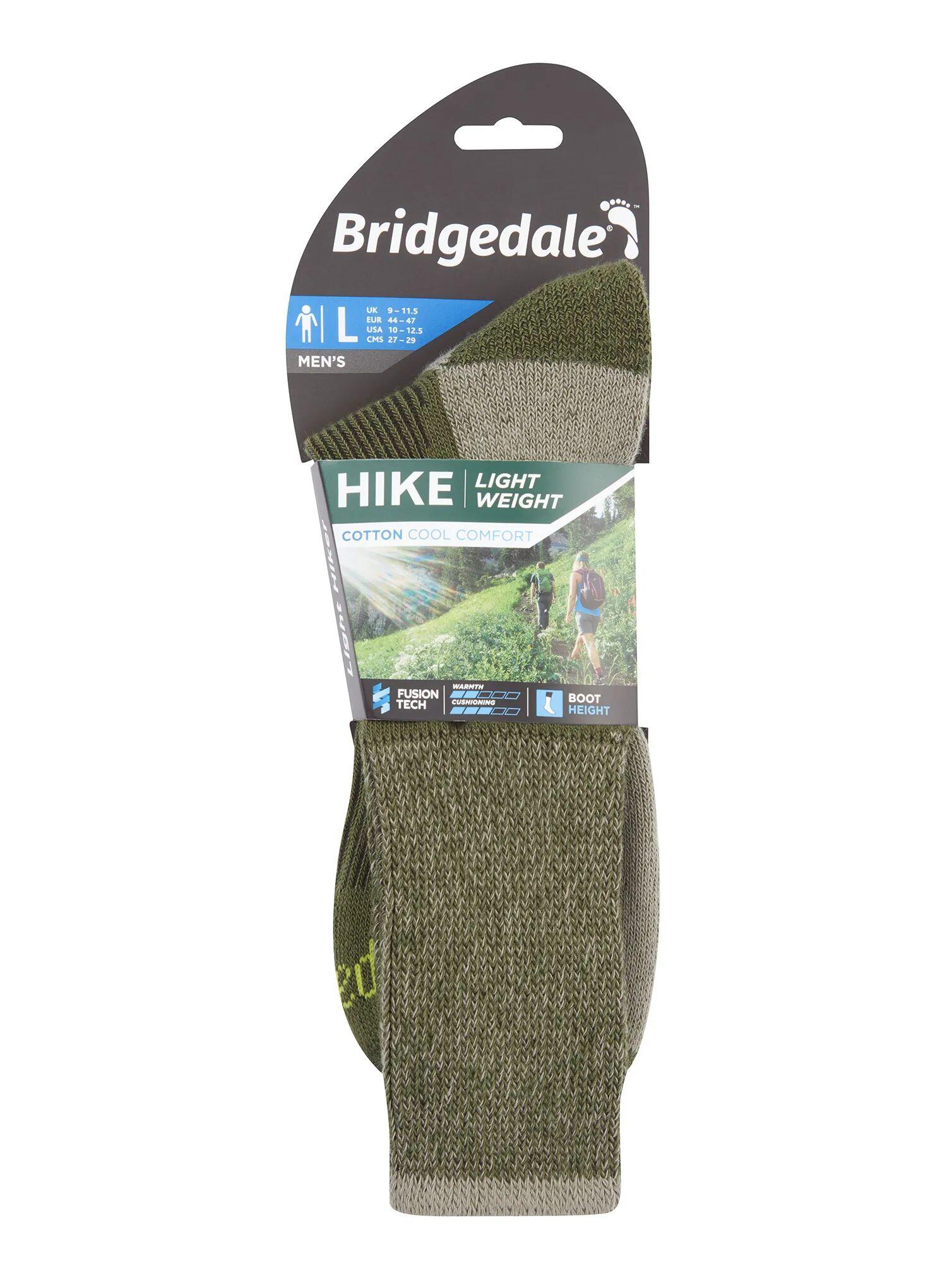 Skarpety turystyczne męskie Bridgedale Hike Lightweight Coolmax Comfort Boot 2/5