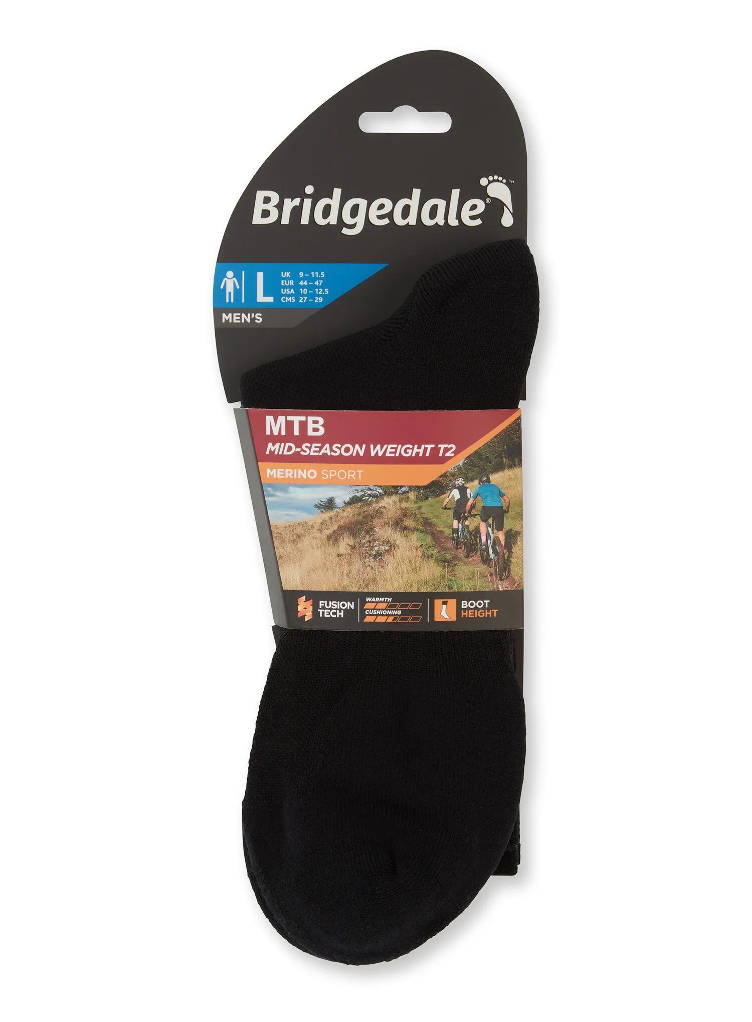 Skarpety rowerowe męskie Bridgedale MTB Mid Season Weight T2 Merino Sport Boot 2/5