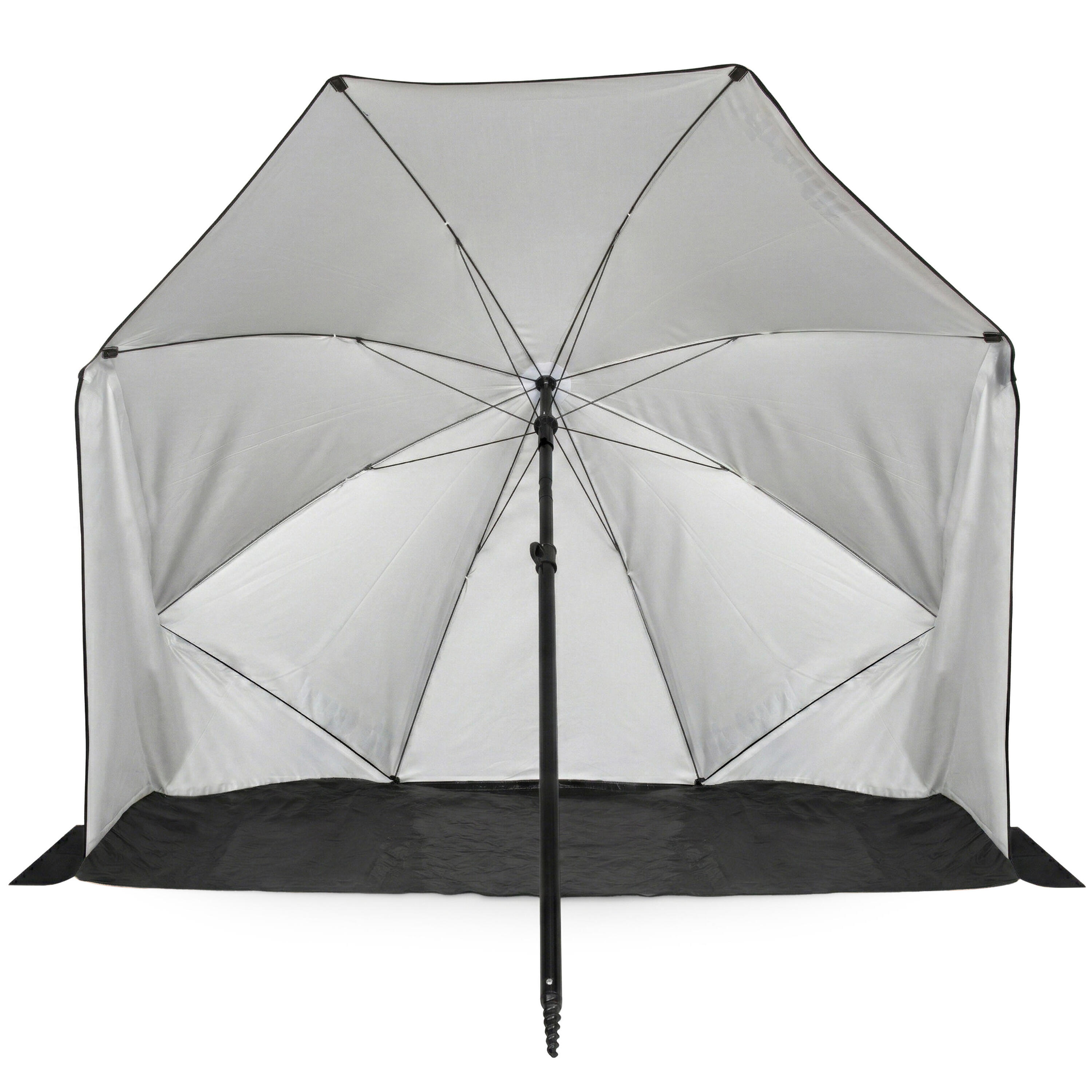Sombrilla playa - Cortavientos - 160cm - Negro 6/8