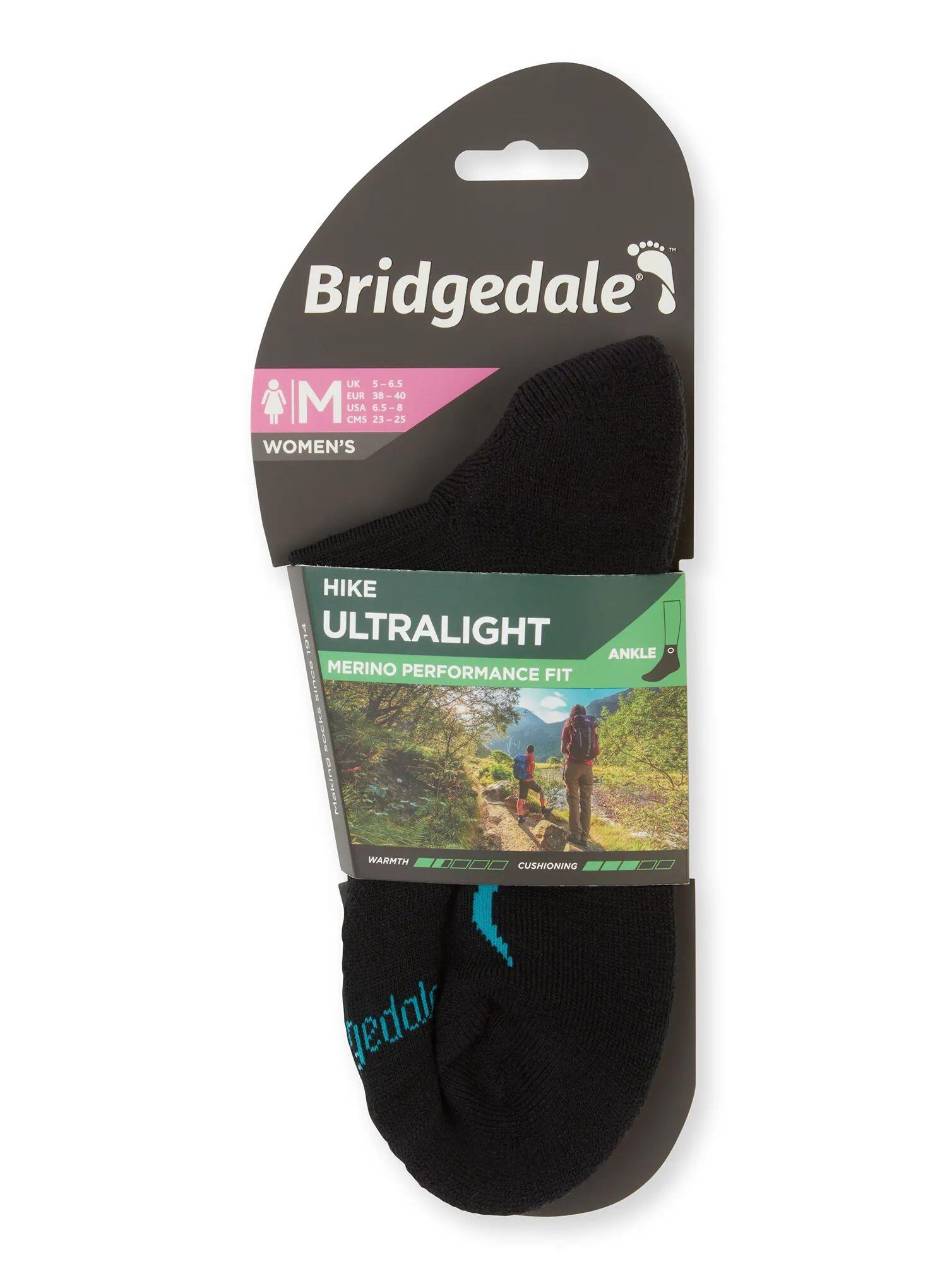 Skarpety turystyczne damskie Bridgedale Hike Ultralight Performance Ankle 2/5