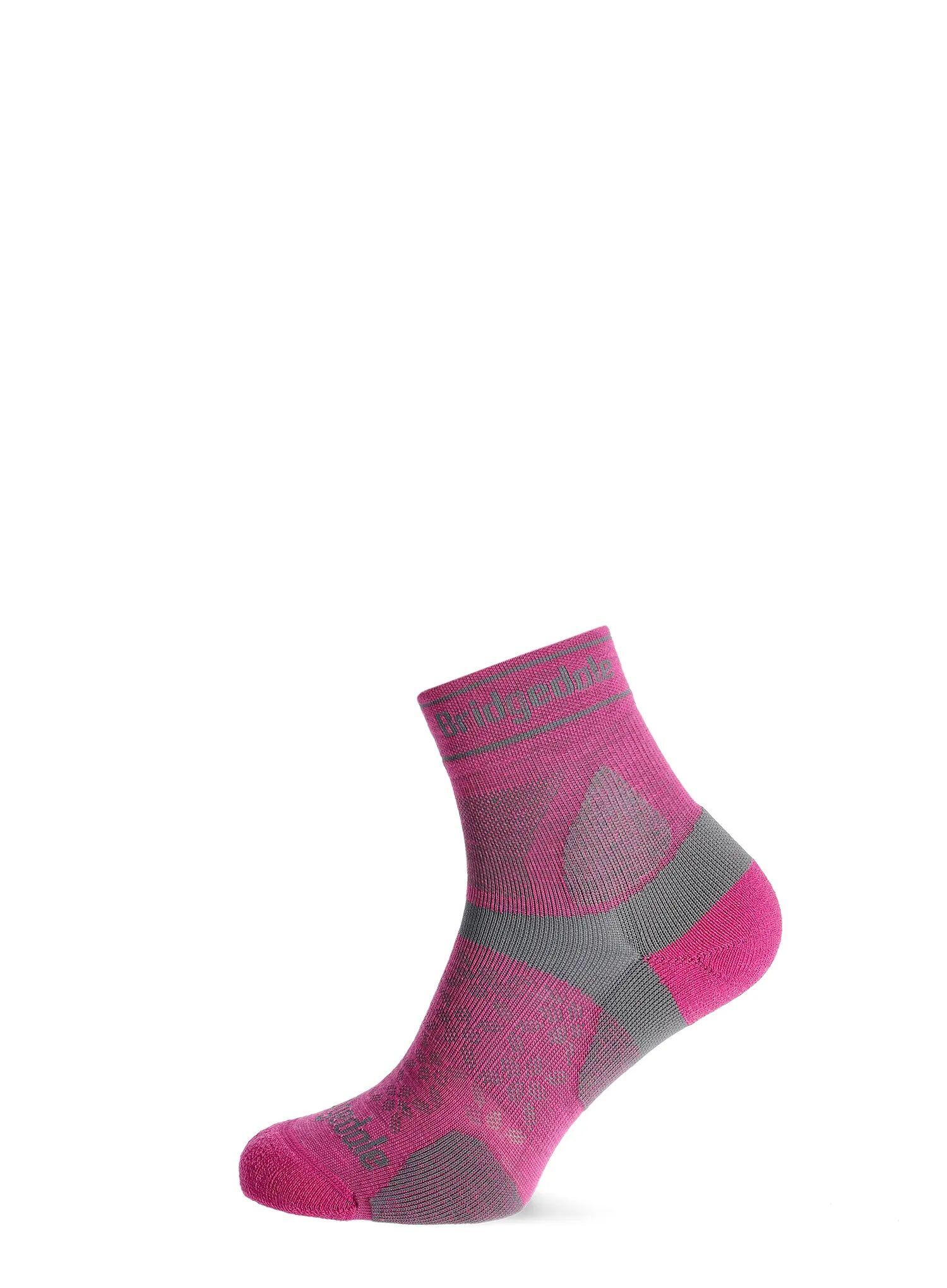Skarpety damskie do biegania Bridgedale Ultralight T2 Merino Sport 3/4 Crew 4/5