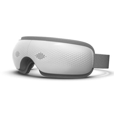 Draadloze oogmassager met compressie, warmte & bluetooth es300 wit