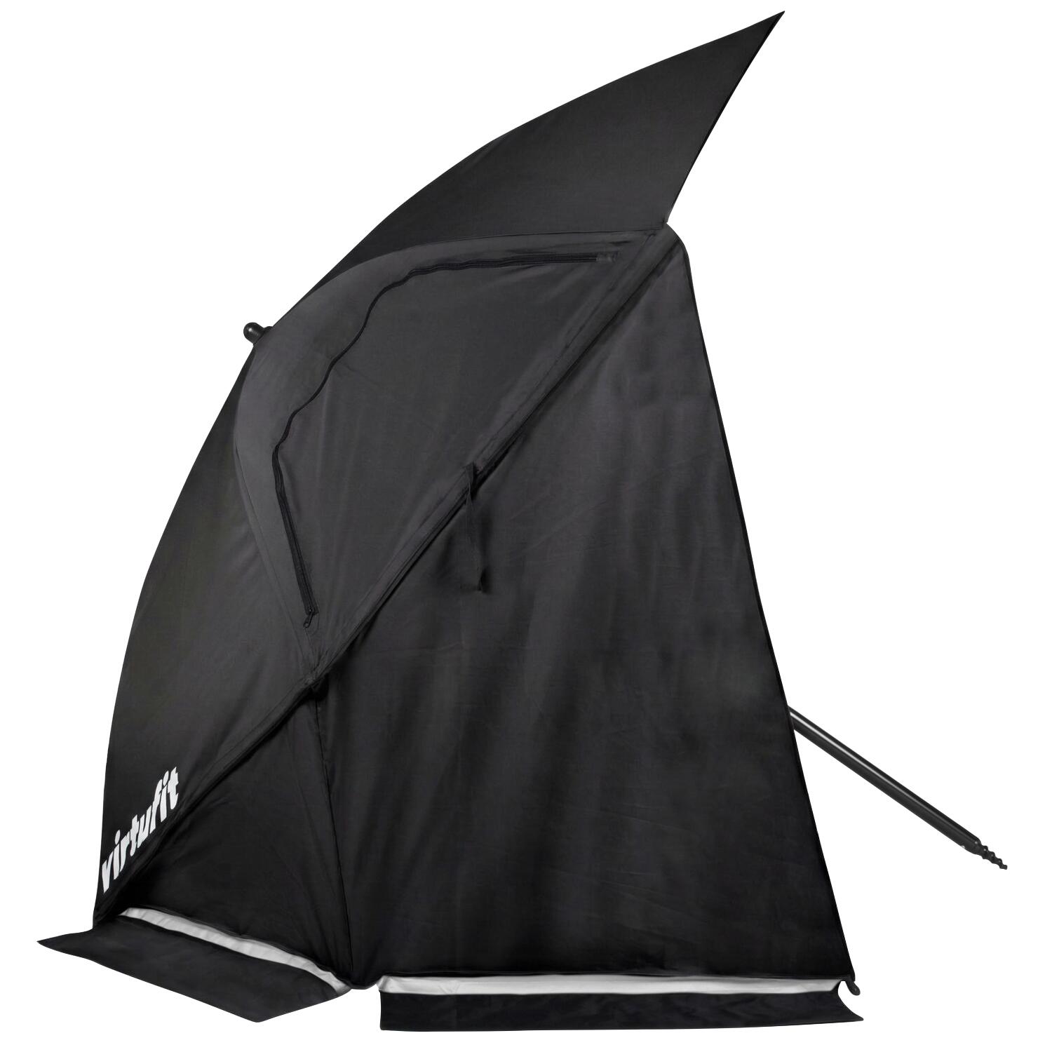 Strandparasol Premium - Windscherm - 200cm - Grijs 5/8