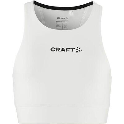 Craft rush 2.0 crop top dames - zwart - s