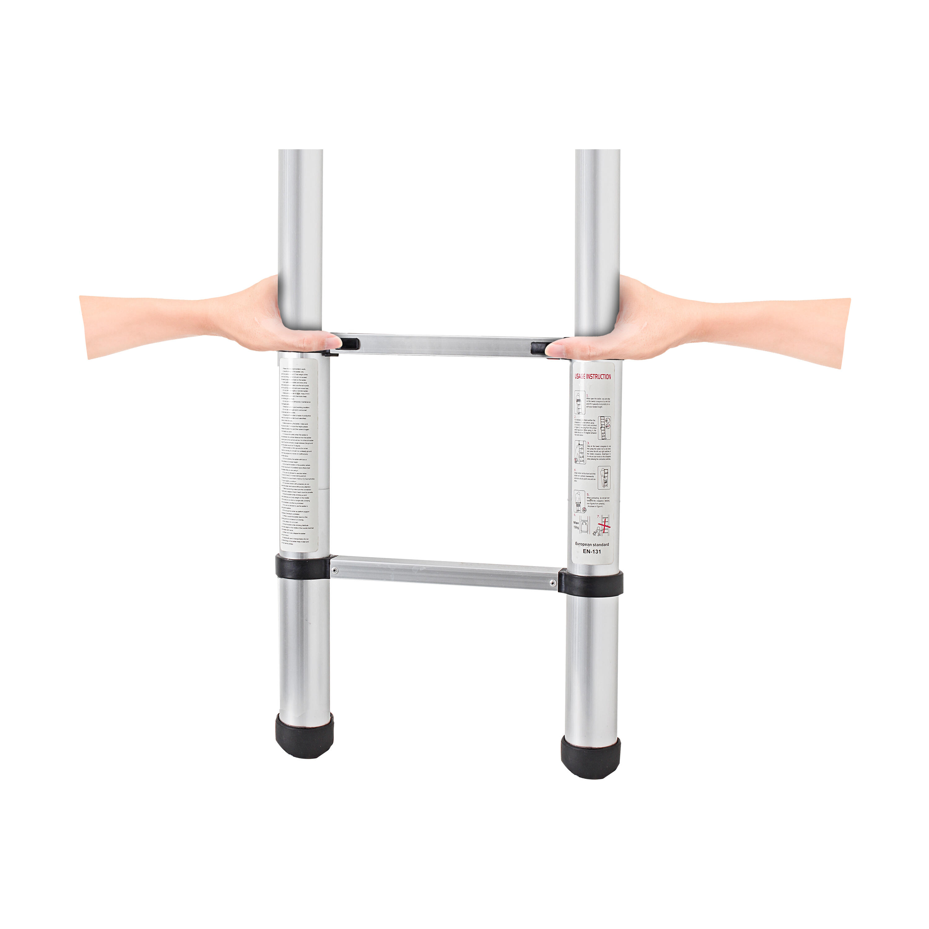 Brunner escala plegable para trabajo en altura ligera Laddy Air 6/7