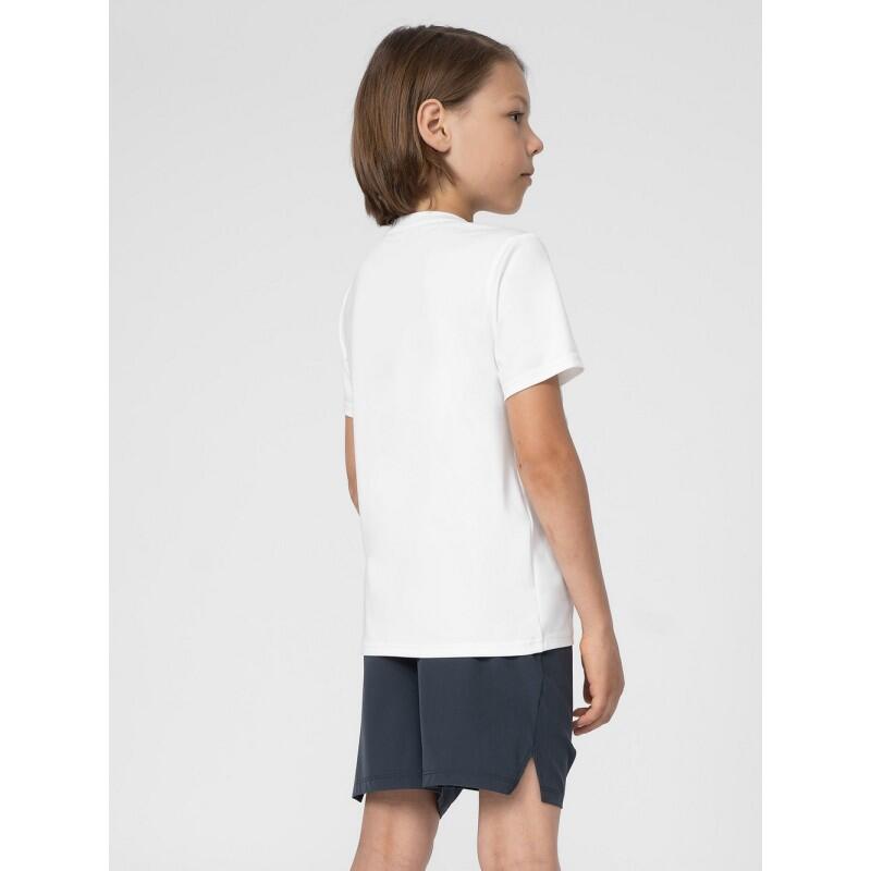 Pantalón corto 4F FNK M151 negro niño multideporte 2/2