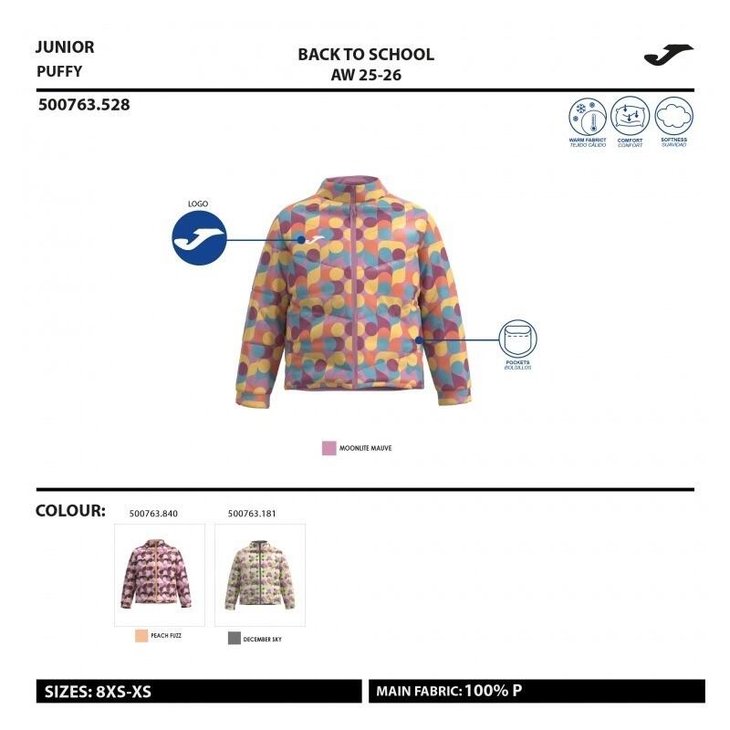 Joma Cazadora anorak infantil NEW METAVERSE rosa 4/4