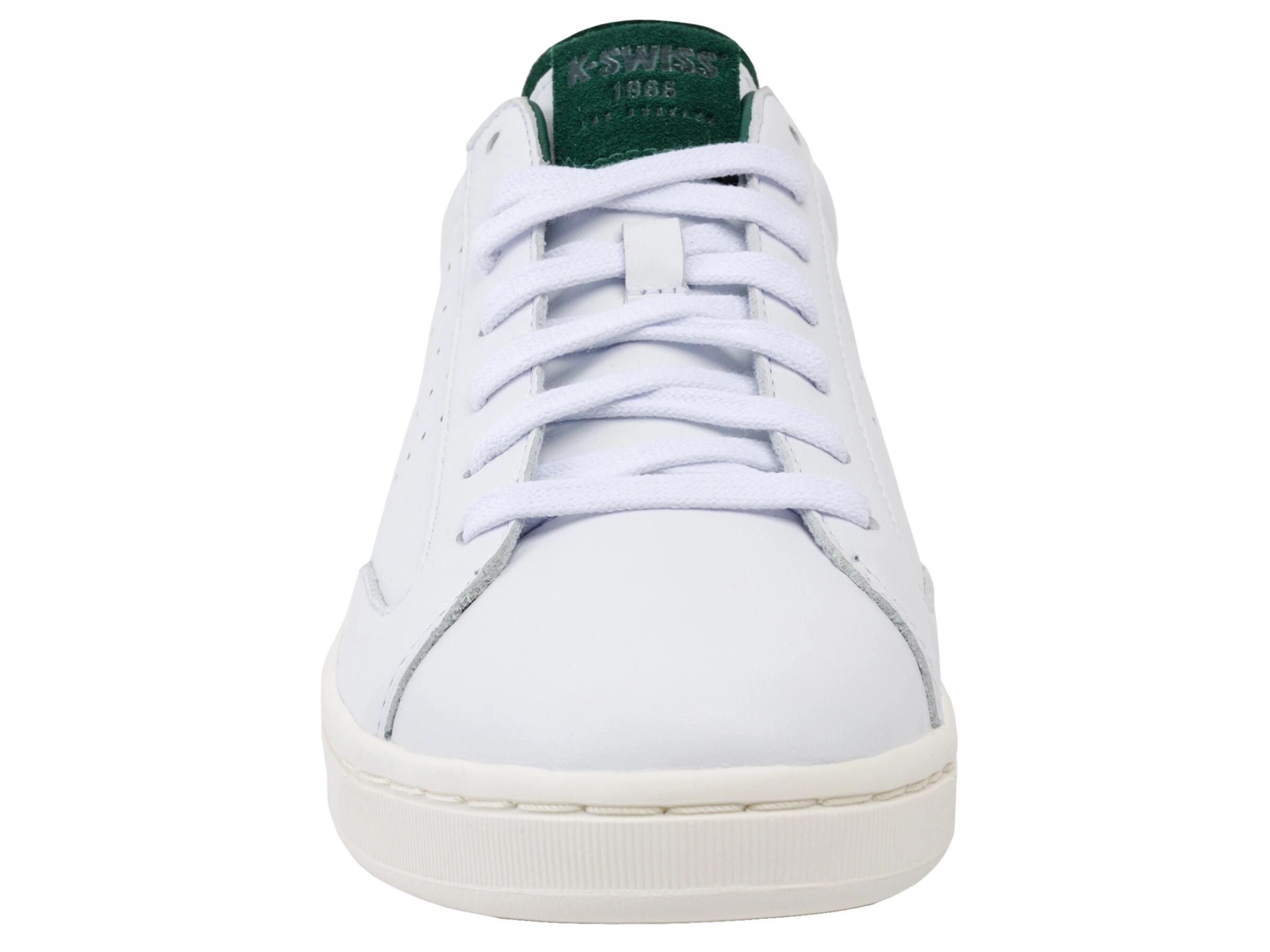 Zapatillas casuales estilo court K-SWISS Lozan Klub LTH para hombre, blancas 3/5