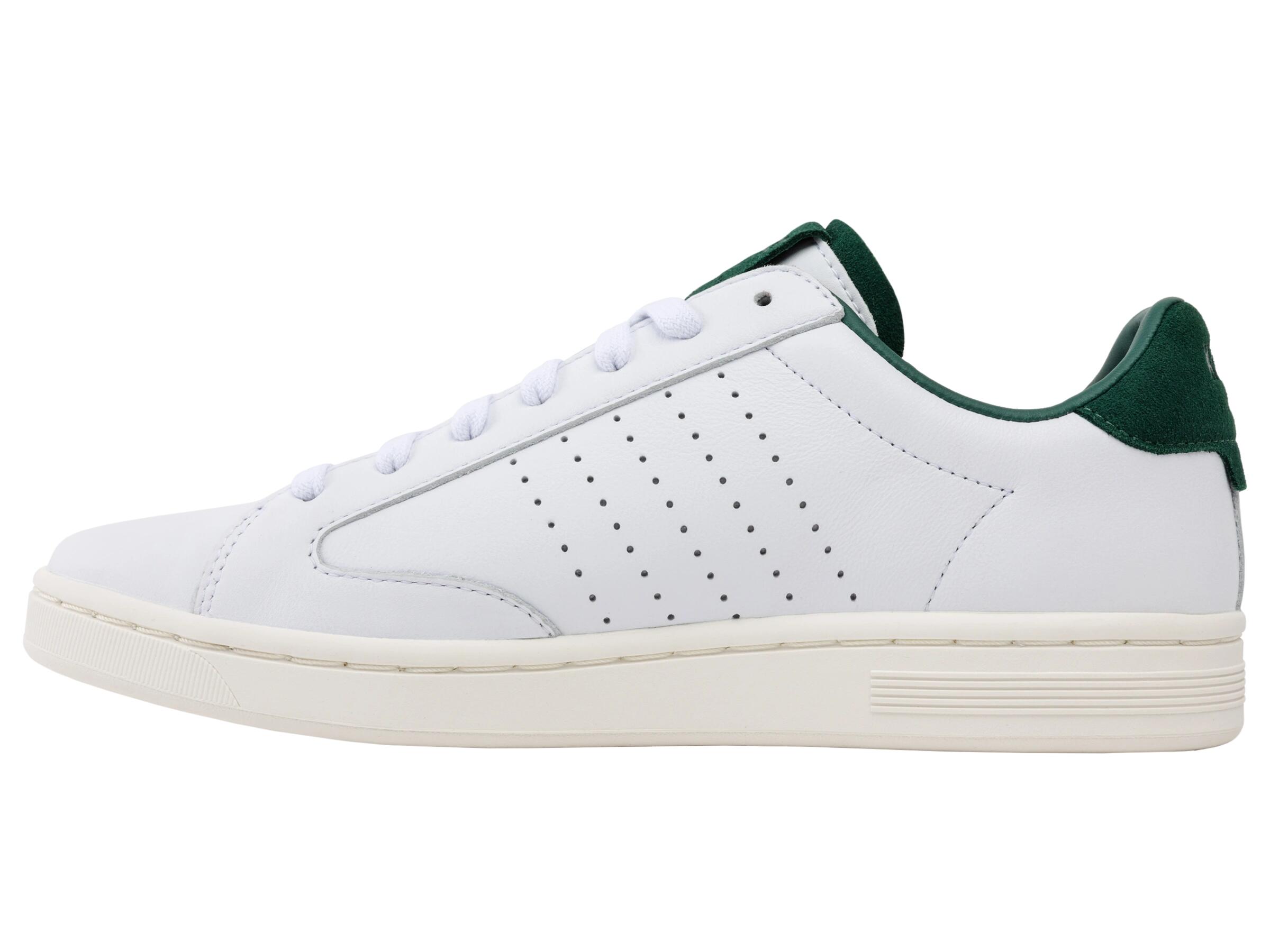 Zapatillas casuales estilo court K-SWISS Lozan Klub LTH para hombre, blancas 5/5