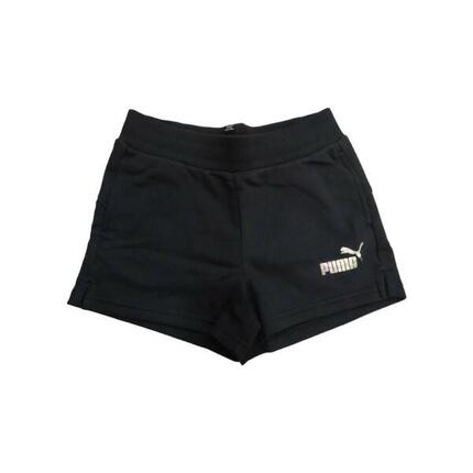 1579 Shorts Puma Black - Shorts sportifs courts, taille mi-haute.