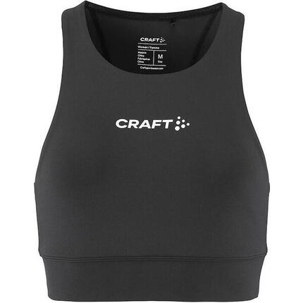 Craft Rush 2.0 Crop Top Femme - Noir