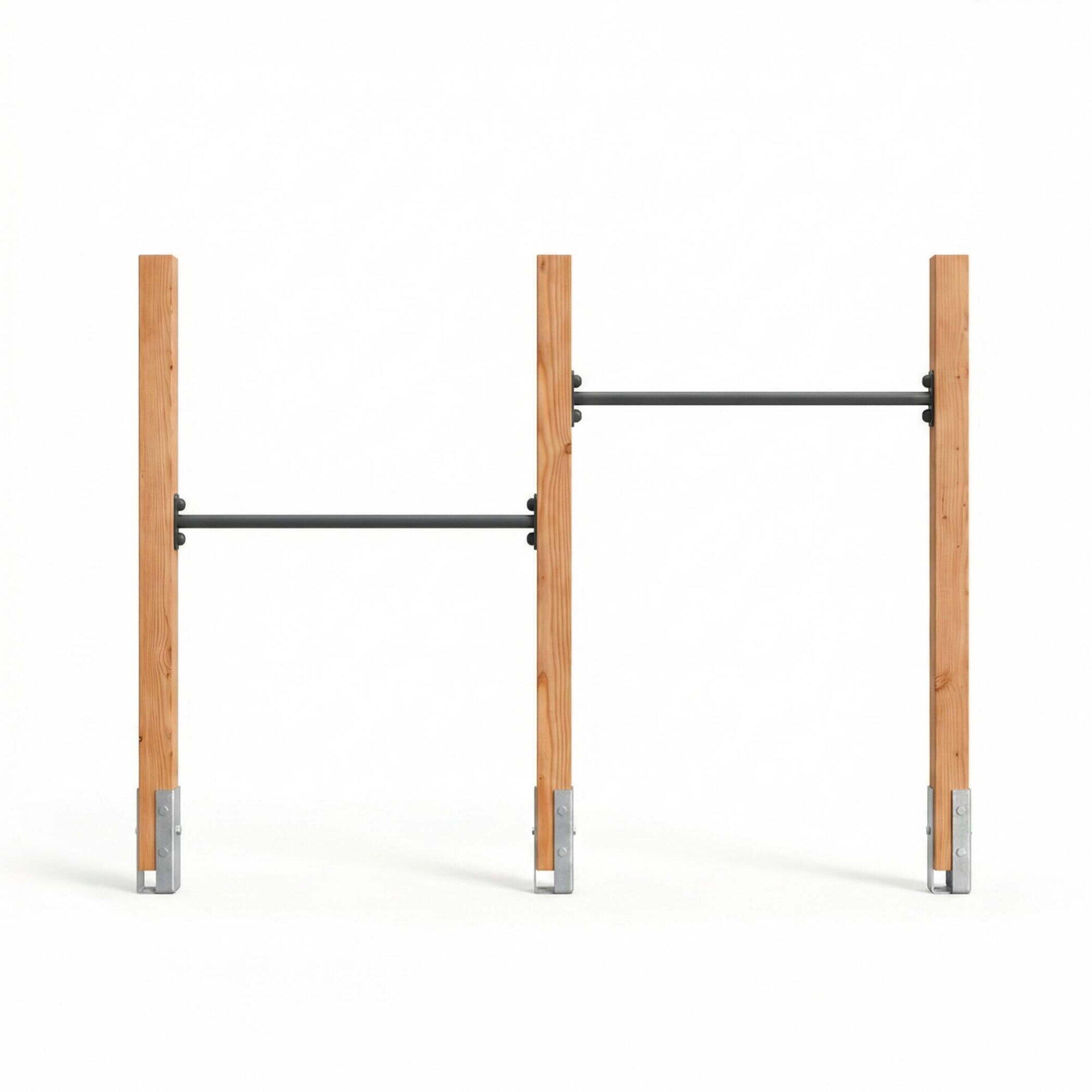 EXIT Linea 85 Doppel-Holz-Reckstange 2/6
