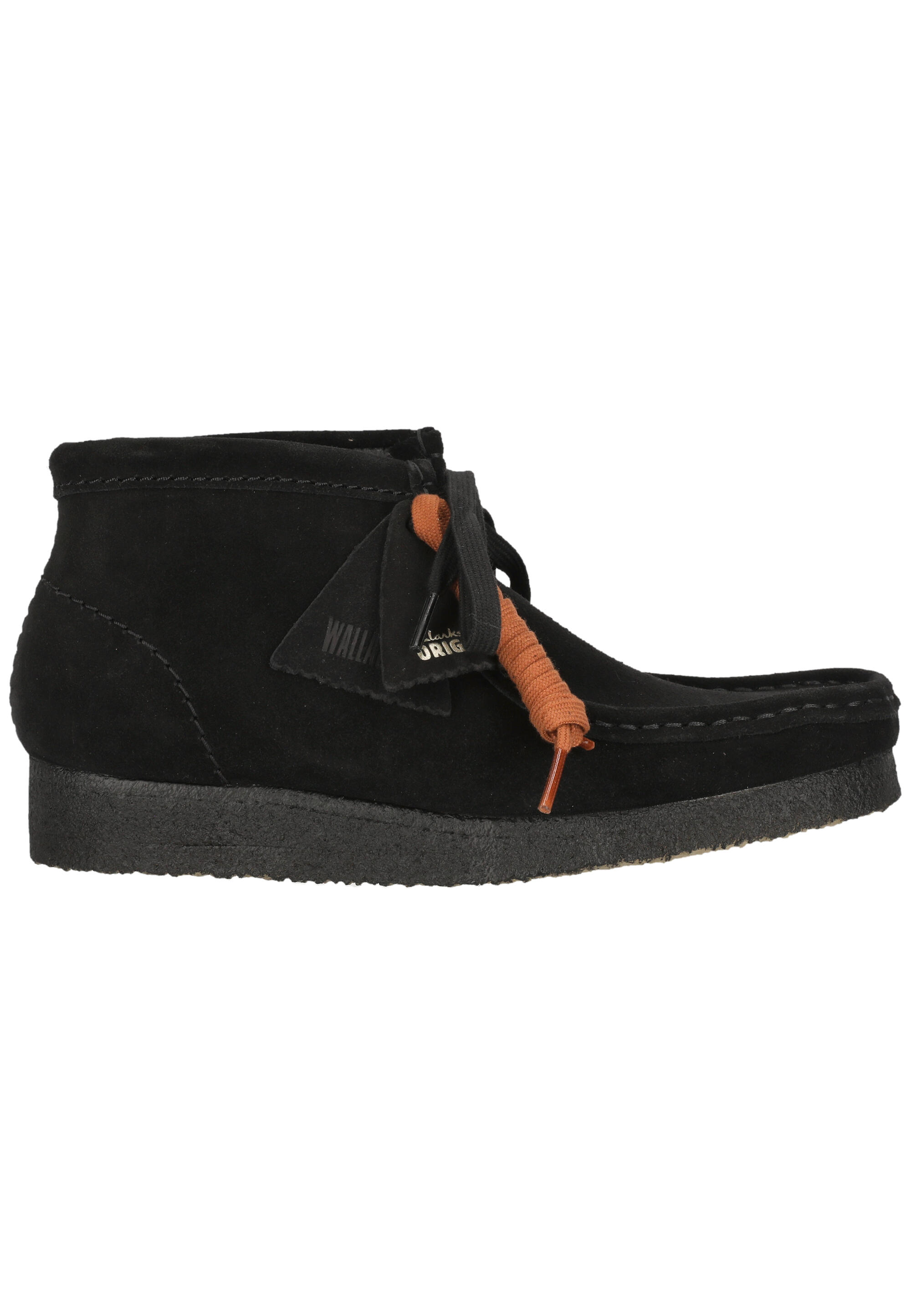 Schnürschuhe Wallabee Boot. Black Sde 3/5