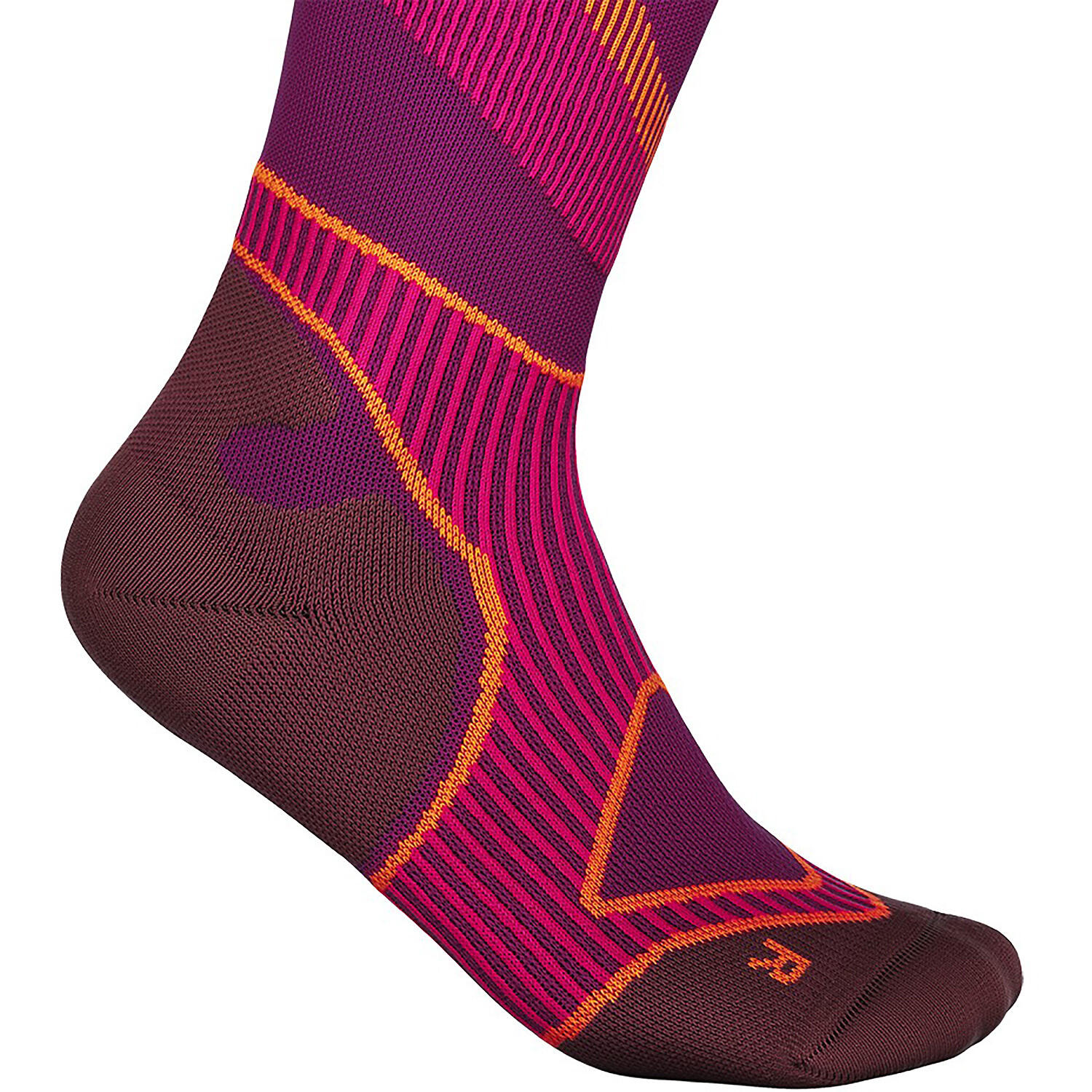 Damen Socken W RUN PERFORMANCE COMPRESSISOCKS 4/4