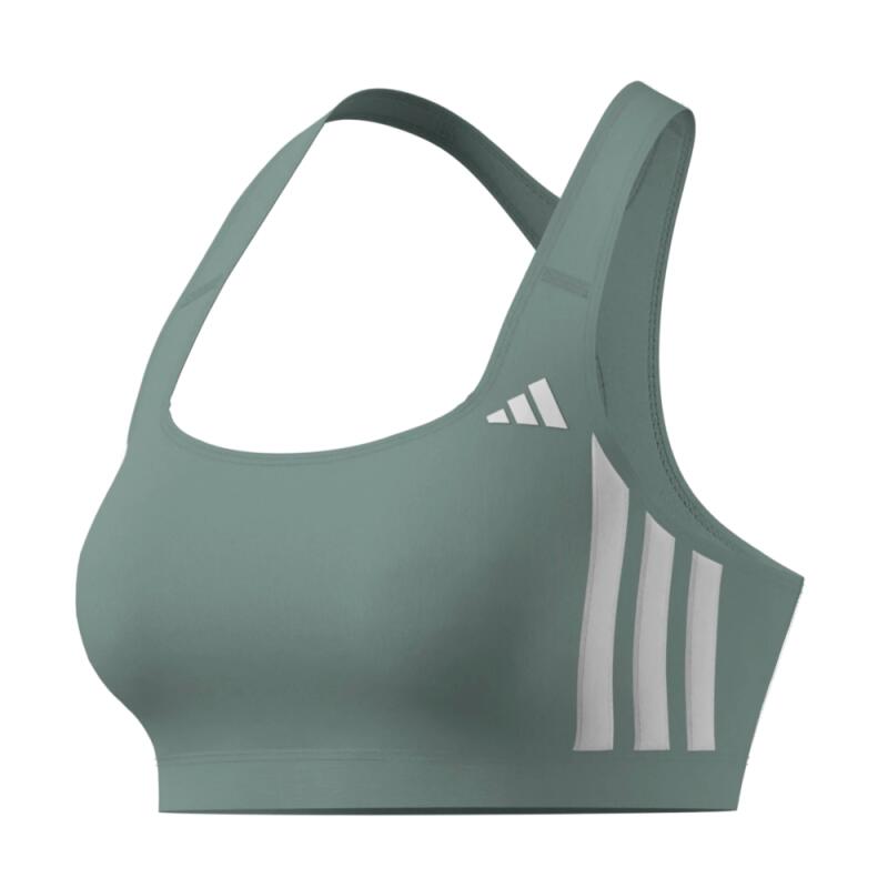 Adidas sportbeha groen - Medium Support OPT ESS 3S MS 4/5