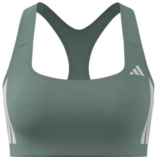Brassière de sport Adidas vert - Medium Support OPT ESS 3S MS