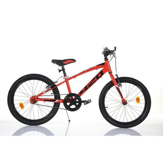 Dino Bikes 420 Sport 20-Zoll Kinderfahrrad ohne Gangschaltung, Rot