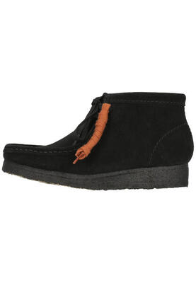 Laarzen wallabee boot. zwart sde